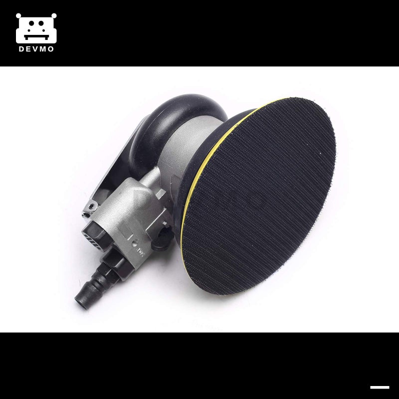 DEVMO 5'' آلة صنفرة هوائية عشوائية باليد، آلة صنفرة احترافية مزدوجة الحركة مع تنظيم السرعة - Image 3